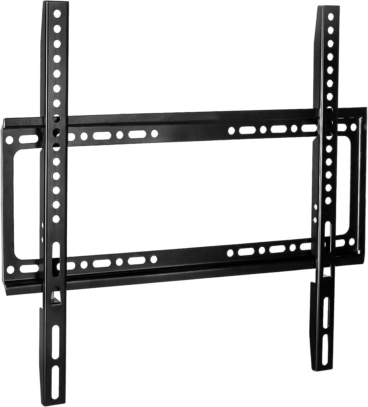 Brandtech TV Wall Mount 26-65 Inches Ultra Strong Slim Fixed TV Bracket Heavy Duty Ultra Super Strong 50KG TV Wall Mount with Wall Fixing Kit