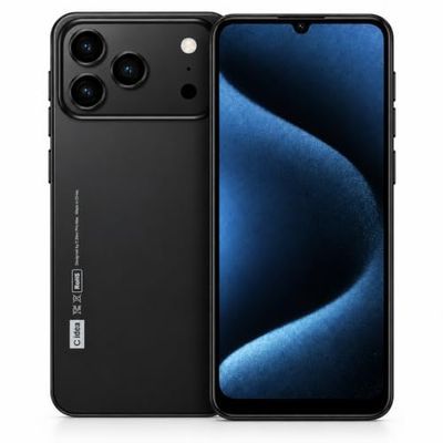 C idea C17 Pro Max Smartphone, 6.8-Inch Incell HD Display, Android 15, 6GB RAM, 64GB Storage, 5800mAh Battery, Dual SIM 4G, 5GHz Wi‑Fi, 13MP Rear &amp; 5MP Front Camera, Colour: Black