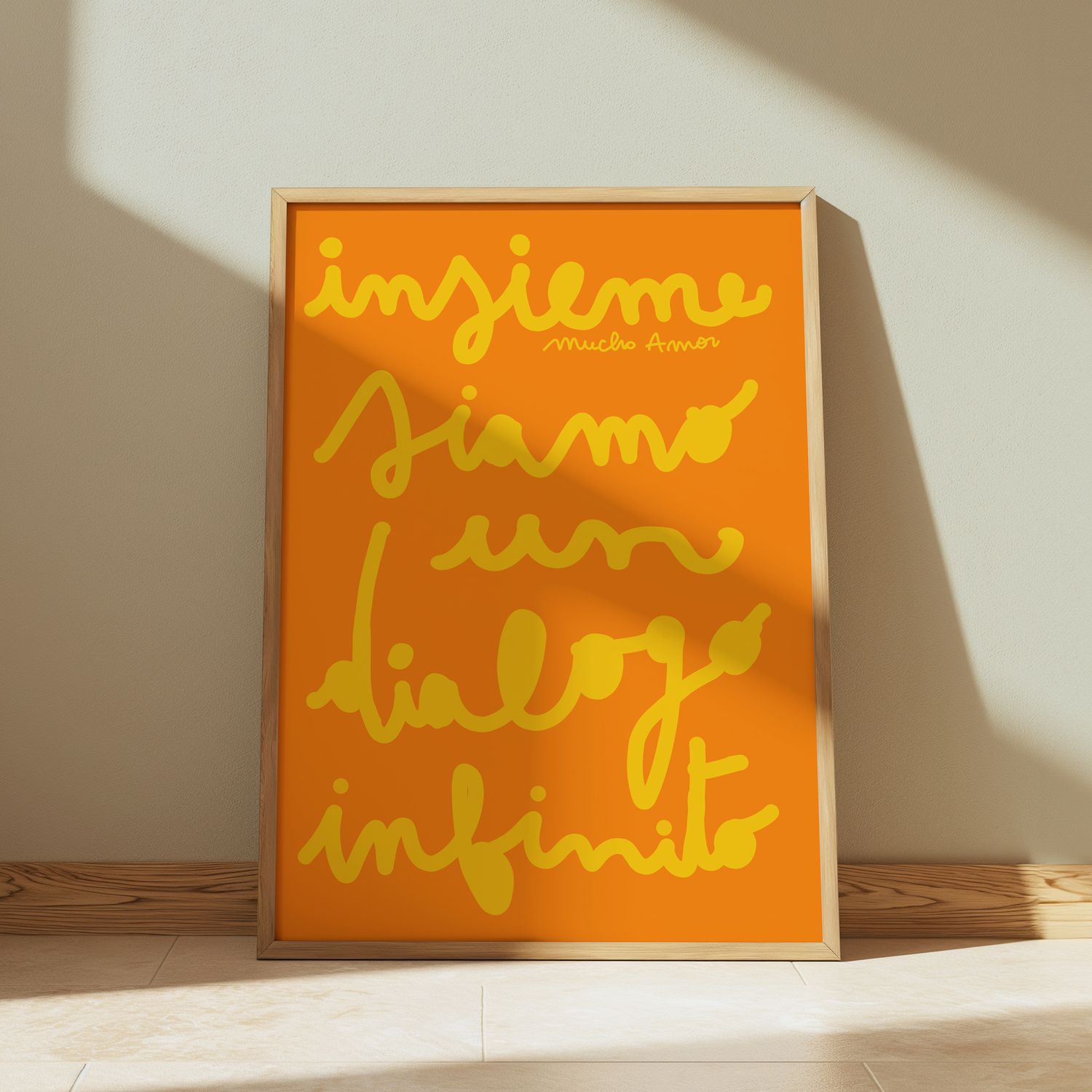 Insieme siamo un dialogo infinito