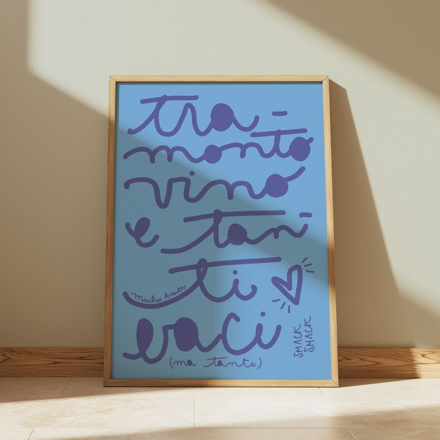 Tramonto, vino e tanti baci