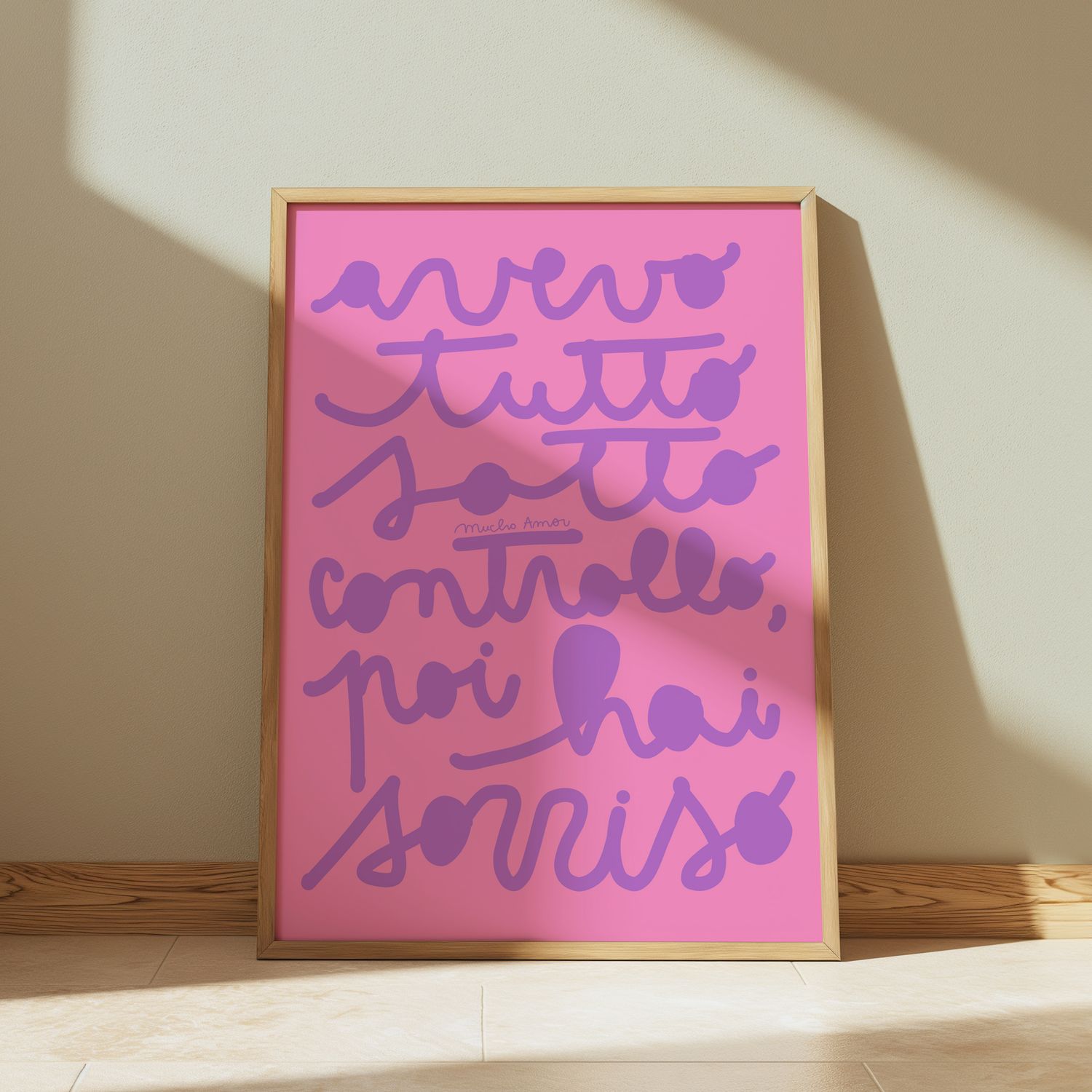 Avevo tutto sotto controllo, poi hai sorriso