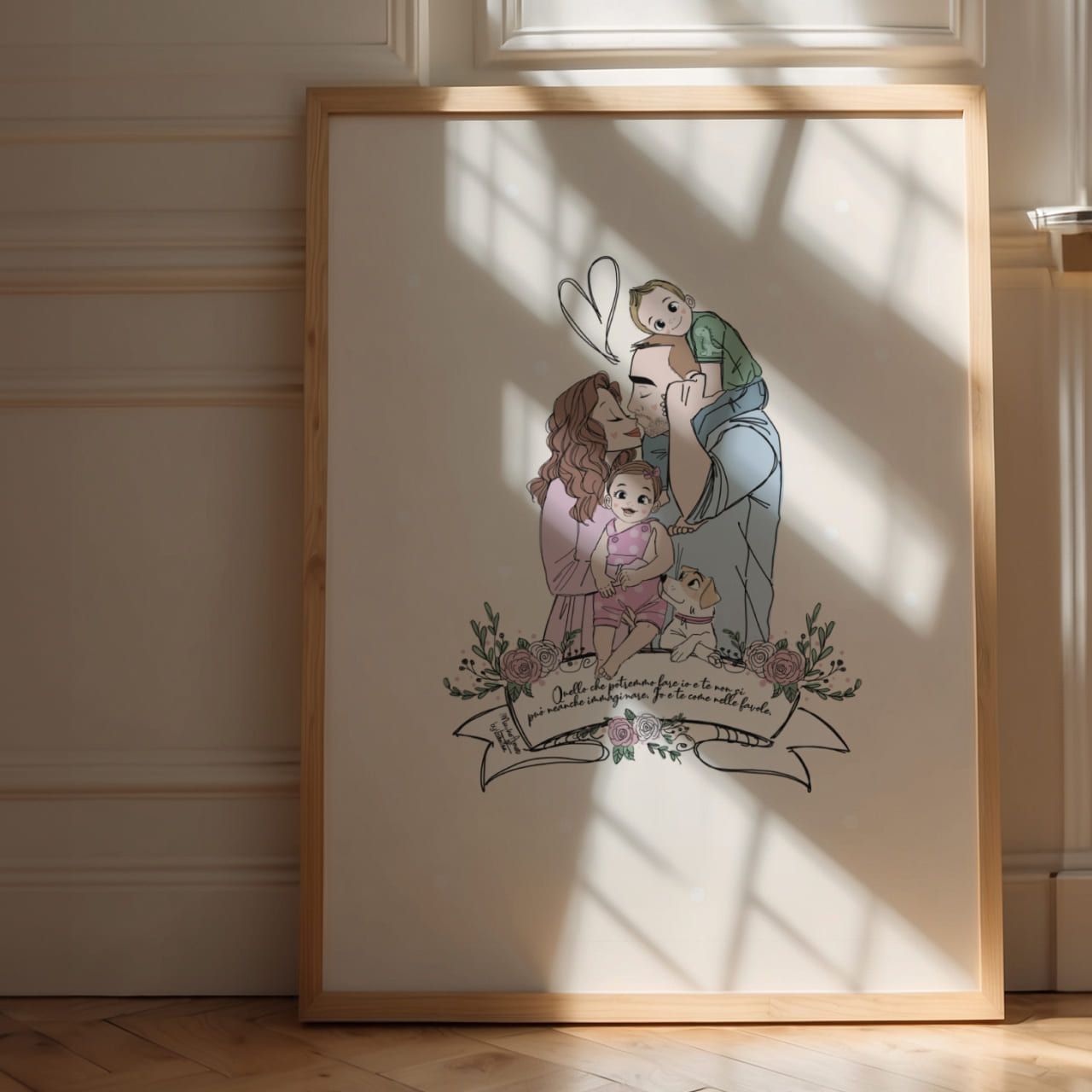 Abbraccio Illustrato