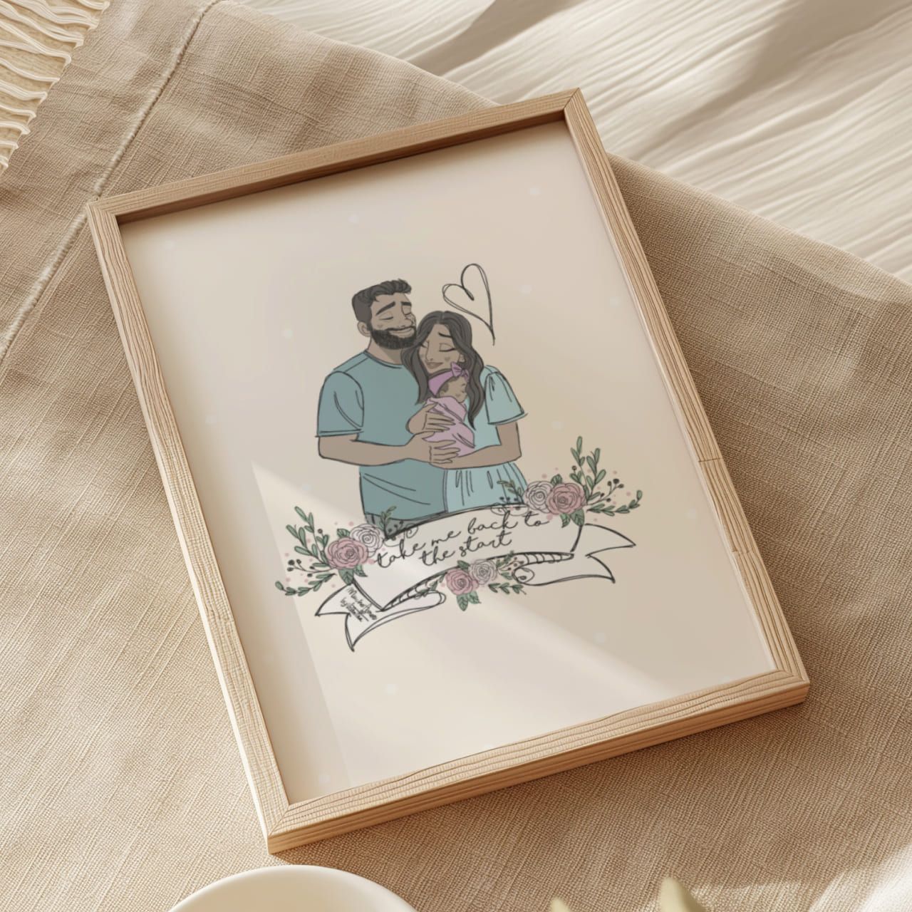 Abbraccio Illustrato