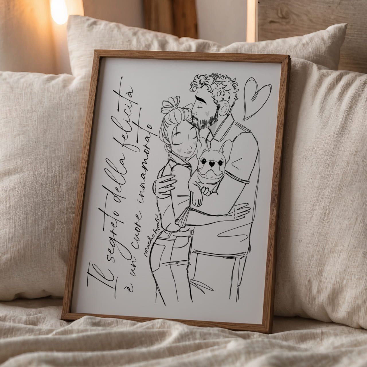 Abbraccio Illustrato