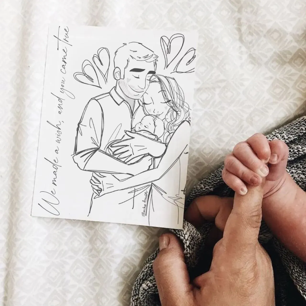 Abbraccio Illustrato