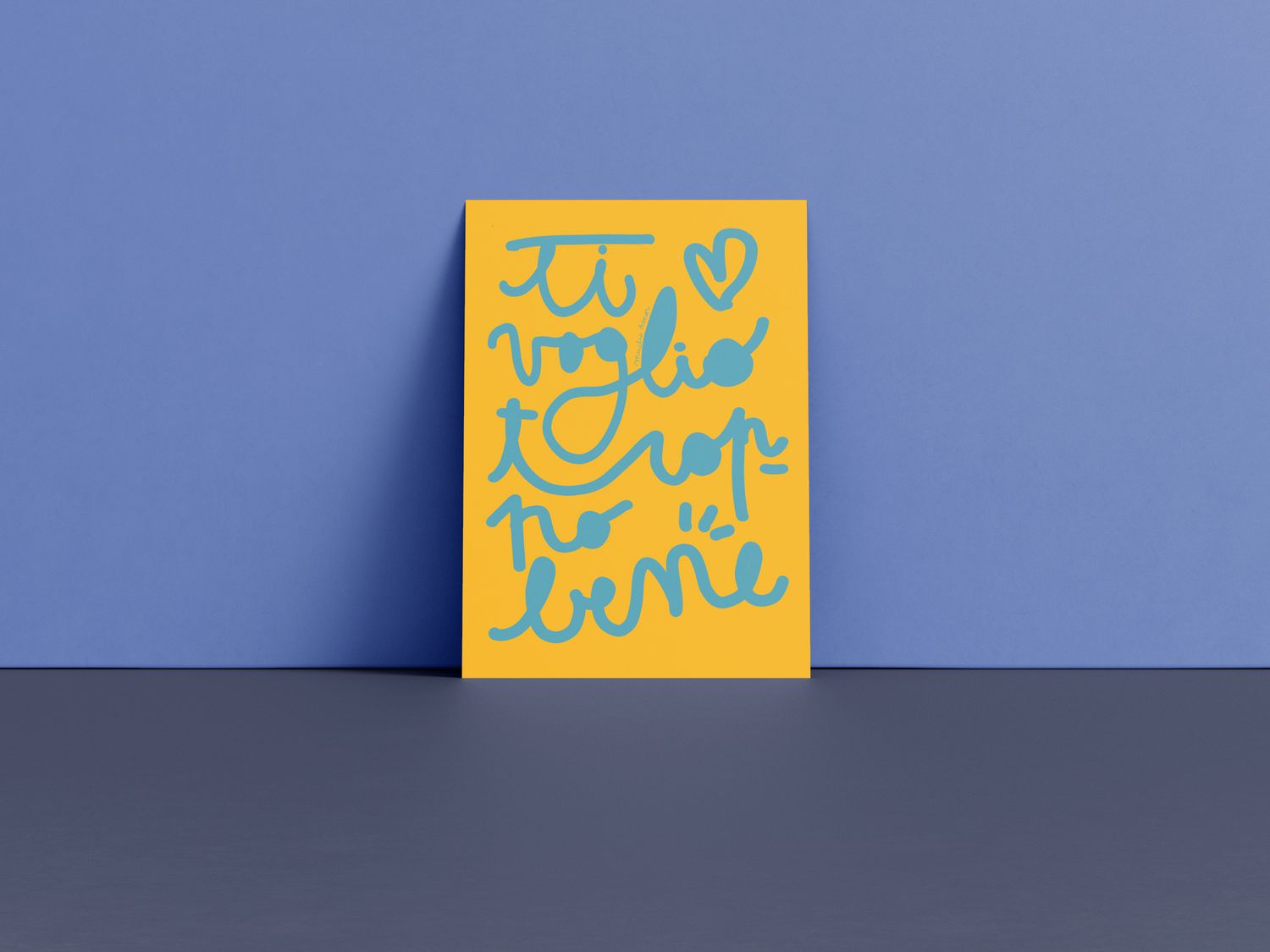 Ti voglio troppo bene