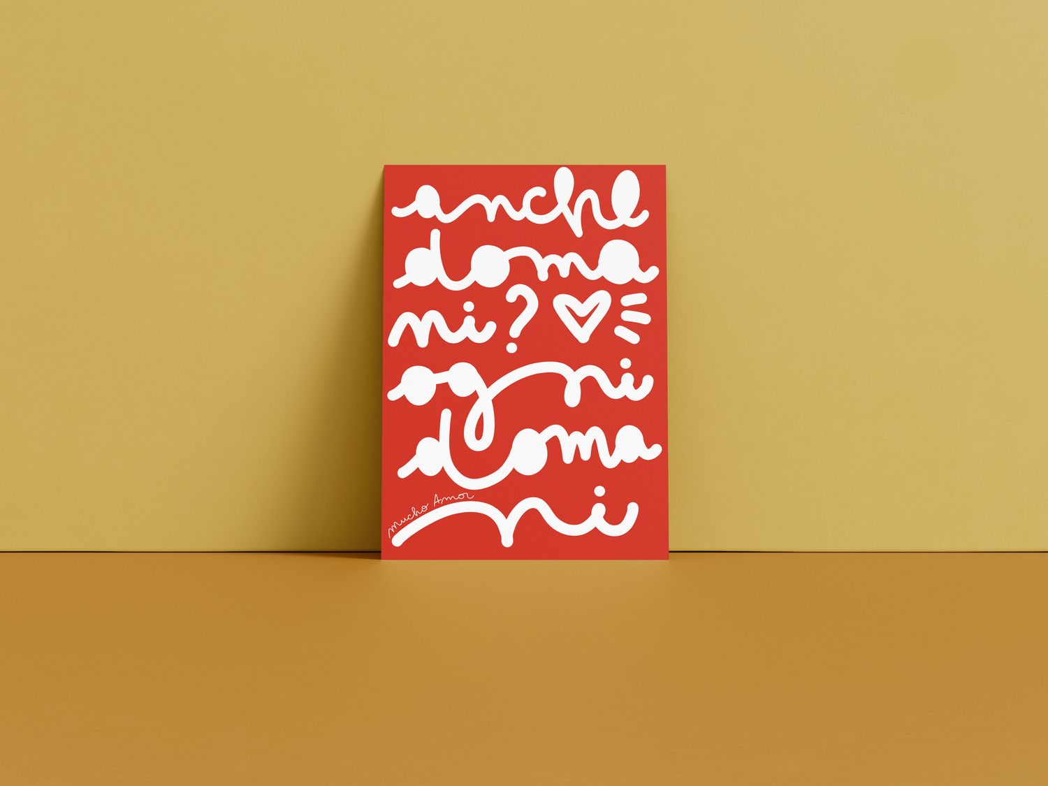 Anche domani? Ogni domani