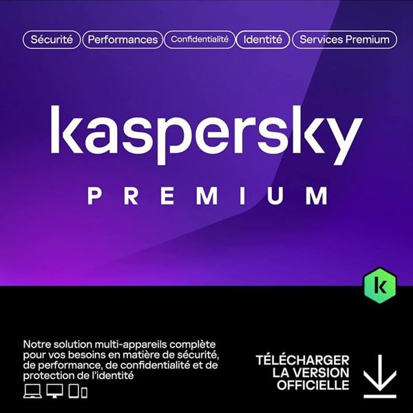 Kaspersky Total Security 1 An. La meilleure protection pour les familles – PC, Mac et appareils mobiles