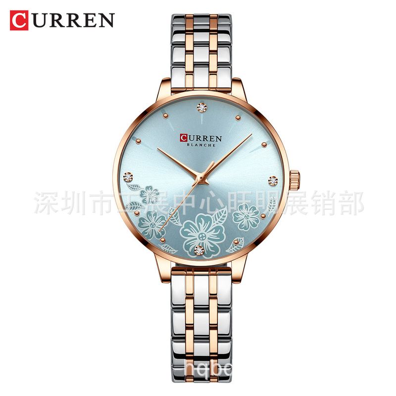 Montre femme bracelet en acier fleur montre étanche ultra-mince montre pour femme montre à quartz. Montre femme bracelet en acier fleur montre étanche ultra-mince montre pour femme montre à quartz.