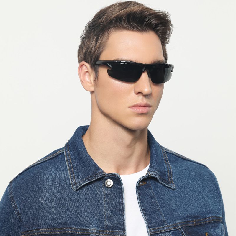 Lunettes de soleil pour Hommes en aluminium magnésium lunettes de de conduite protection solaire à la mode Sports de plein air lunettes de cyclisme lunettes de soleil polarisées. Lunettes de soleil pour Hommes en aluminium magnésium lunettes de de conduite protection solaire à la mode Sports de plein air lunettes de cyclisme lunettes de soleil polarisées.