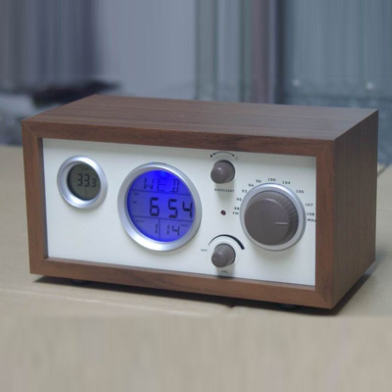 Créatif Radio salon ou chambre, Radio FM multifonctionnel rétro en bois. Créatif Radio salon ou chambre, Radio FM multifonctionnel rétro en bois.