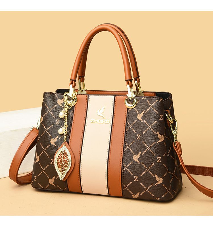 Sac à main en cuir véritable et semi cuir pour Femmes, sac haut de gamme, nouveau sac pour femmes à la mode Sac à main en cuir véritable et semi cuir pour Femmes, sac haut de gamme, nouveau sac pour femmes à la mode