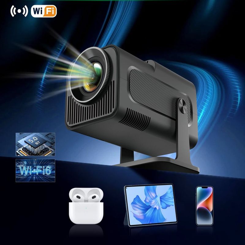 Projecteur Home cinéma divertissement projecteur Portable HD 1080p modèle Pro Projecteur Home cinéma divertissement projecteur Portable HD 1080p modèle Pro