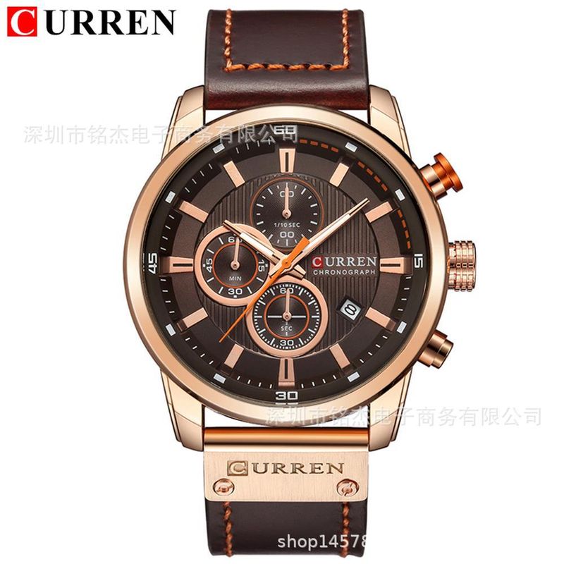 Montre à Quartz étanche pour Hommes, montre de sport et de loisirs multifonctionnelle pour hommes Montre à Quartz étanche pour Hommes, montre de sport et de loisirs multifonctionnelle pour hommes
