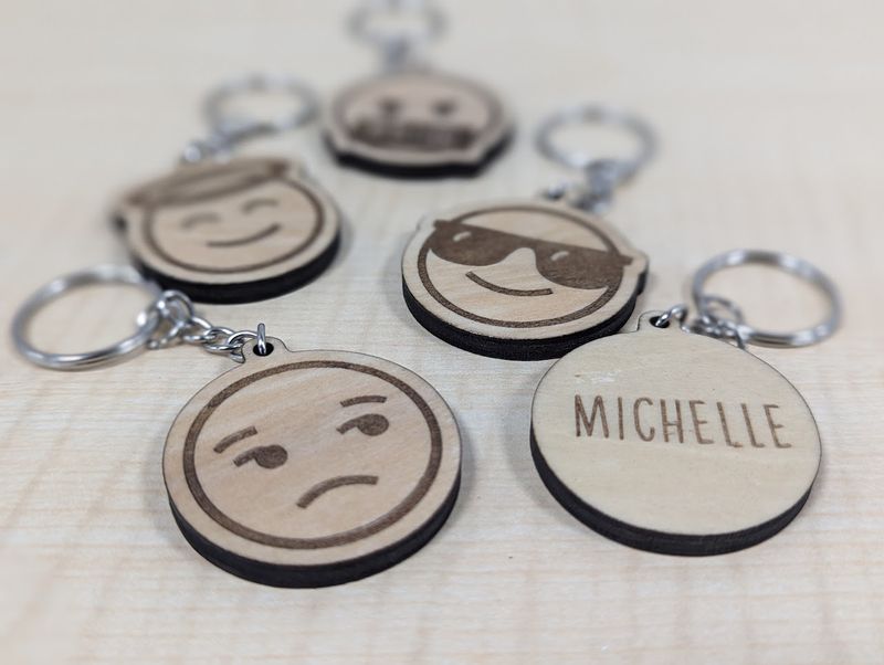 Namemoji Keyrings