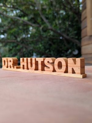 Name Desk Signs