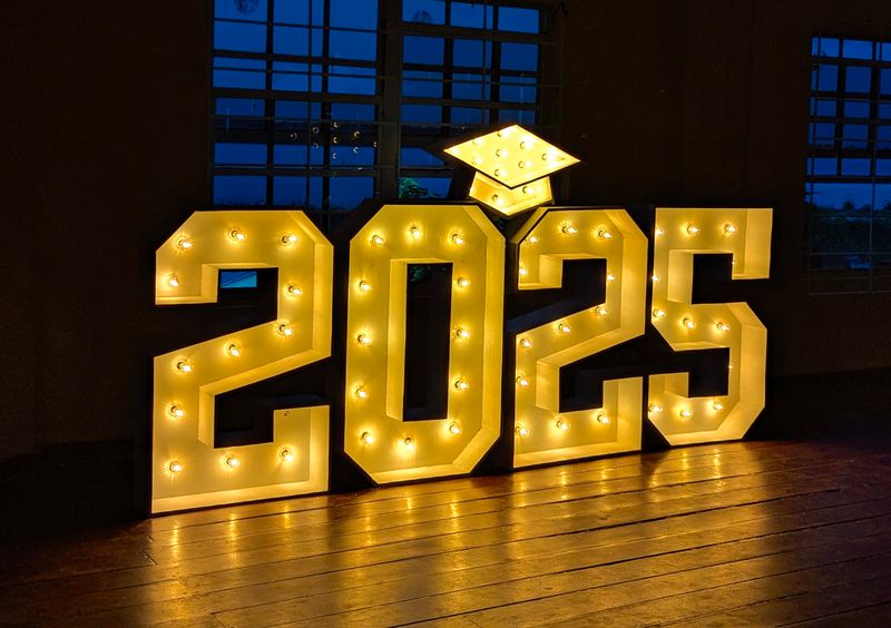 Lit Marquee Letters - Rental