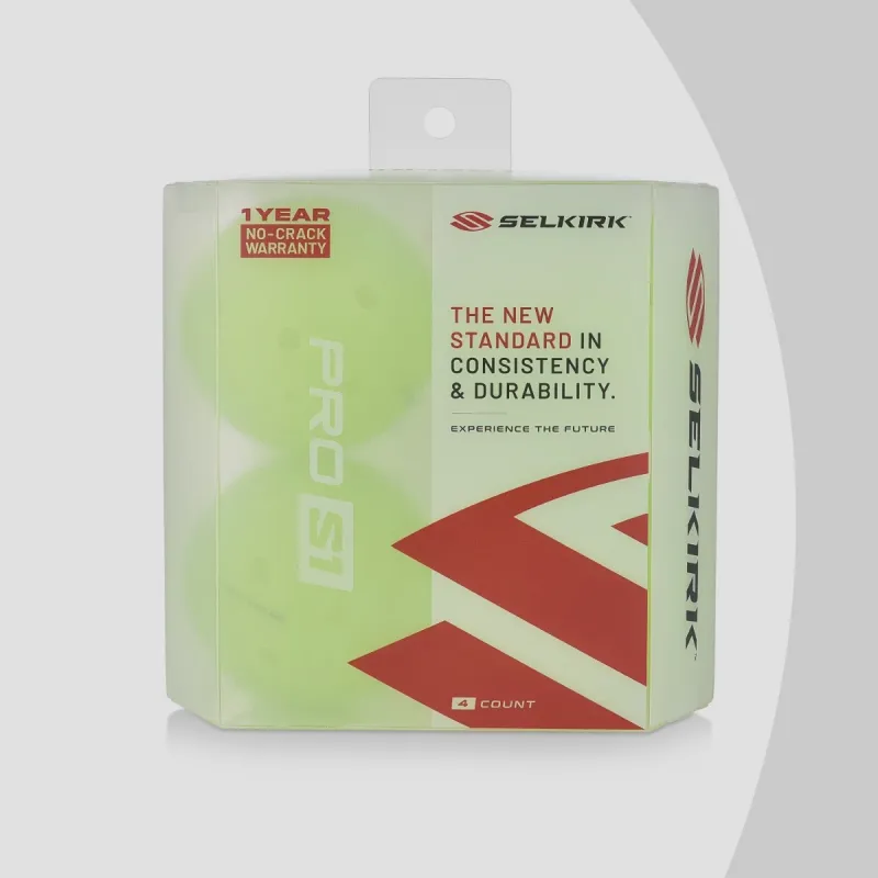 Selkirk Pro S1 Pickleballs 4 Pack