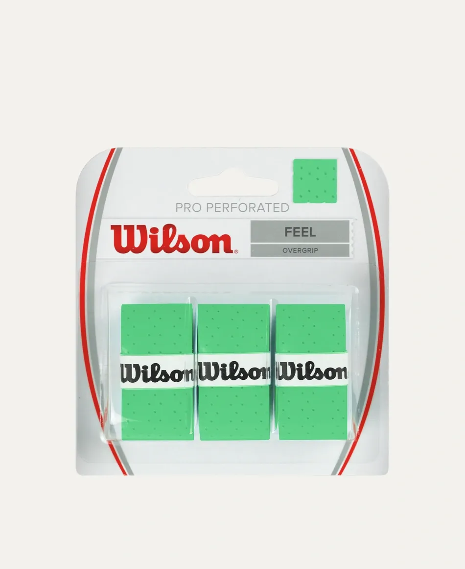 Wilson Pro Overgrip Perforated 3 Pack