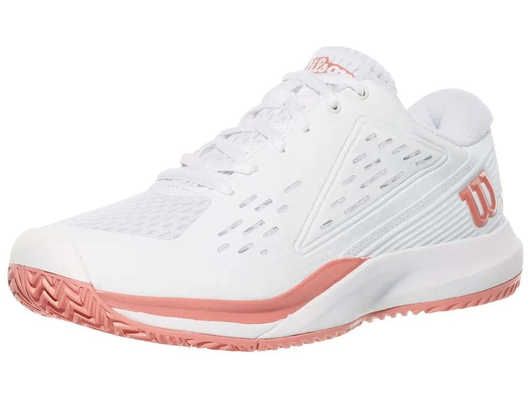 Wilson Rush Pro Ace White/Mauveglow Junior Shoes