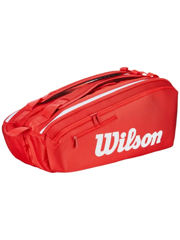 Wilson Super Tour Red 9pk