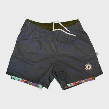 Men&#39;s Flow Society 2-1 Compression Motley Pickleball 7&quot; Shorts