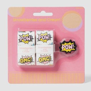 Strawberries and Cream POW Tennis Overgrip &amp; Dampener Set