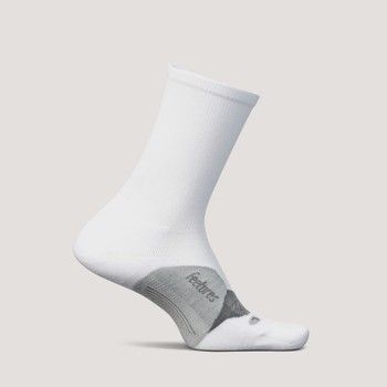 Feetures Elite LC Mini Crew White