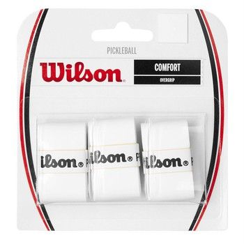 Wilson Pickleball Pro Overgrip 3 Pack White