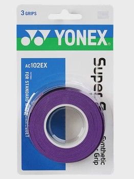 Yonex Super Grap Overgrip 3 Pack-Deep Purple