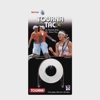 Tourna Tac XL 3 Pack White