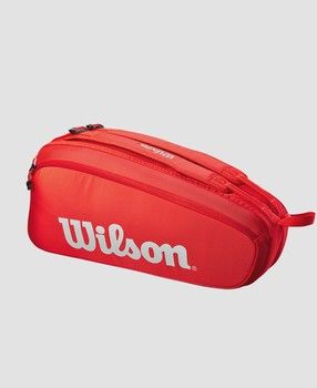 Wilson Super Tour Red 6 Pack Bag