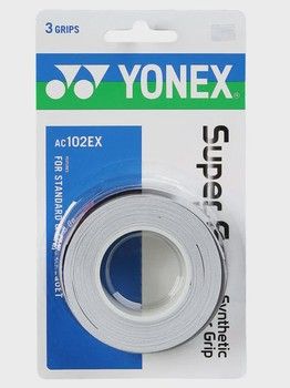 Yonex Super Grap Overgrip 3 Pack-White