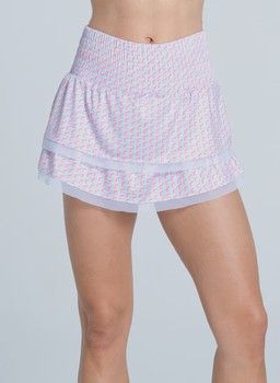 Women's Lucky in Love High Waist Groovy Skirt - 13.5"