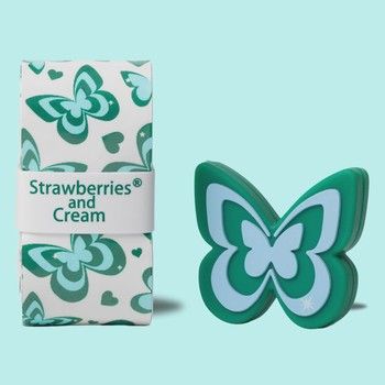 Strawberries &amp; Cream Becoming Collection Tennis Overgrip &amp; Dampner Set