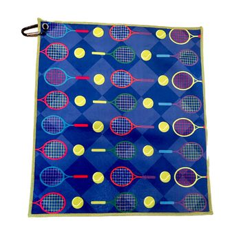 Born to Rally Tennis Microfiber/Cotton Athletic Towels