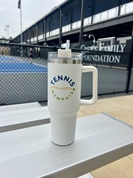 Tennis Memphis Tumbler with Handle