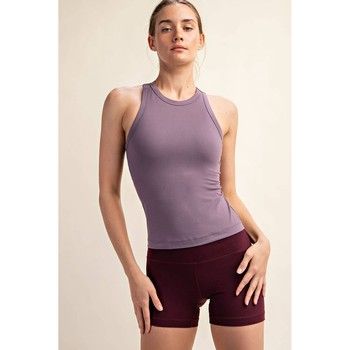 Rae Mode Women's Butter Sleeveless Racer Back Tank Top