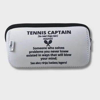 Born to Rally Tennis Captain Cosmetic Bag