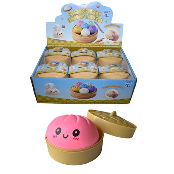 Squishy Dumpling Toy – Assorted Colors
