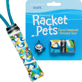 Shark Tennis Overgrip Tape and Matching Shock Absorber