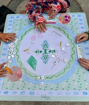 Pickleball-Mahjong Mat