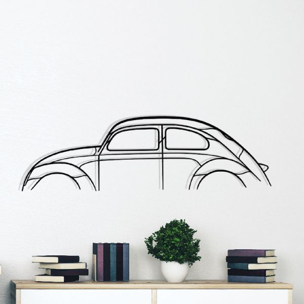 Metal Wall Art Beetle