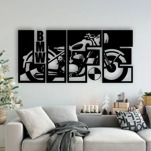 Metal Wall Art BMW 1