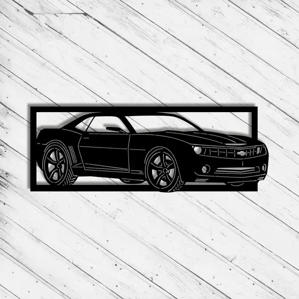 Metal Wall Art Chevy