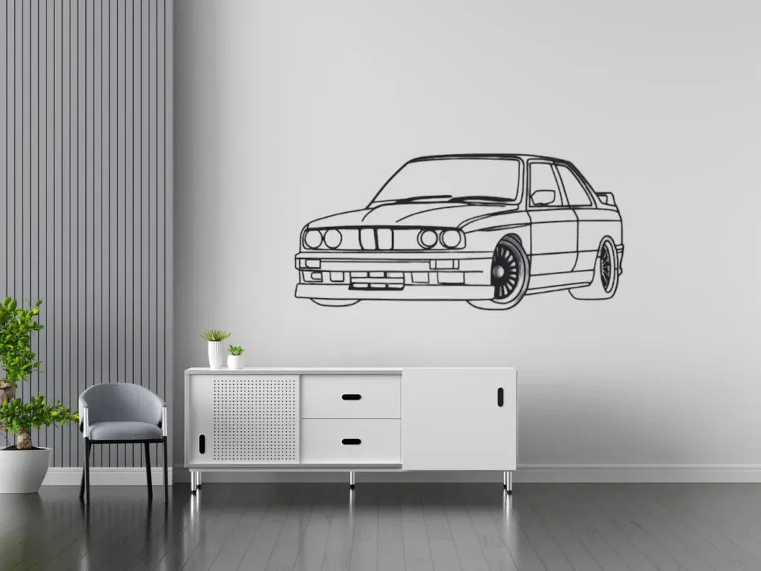 Metal Wall Art BMW