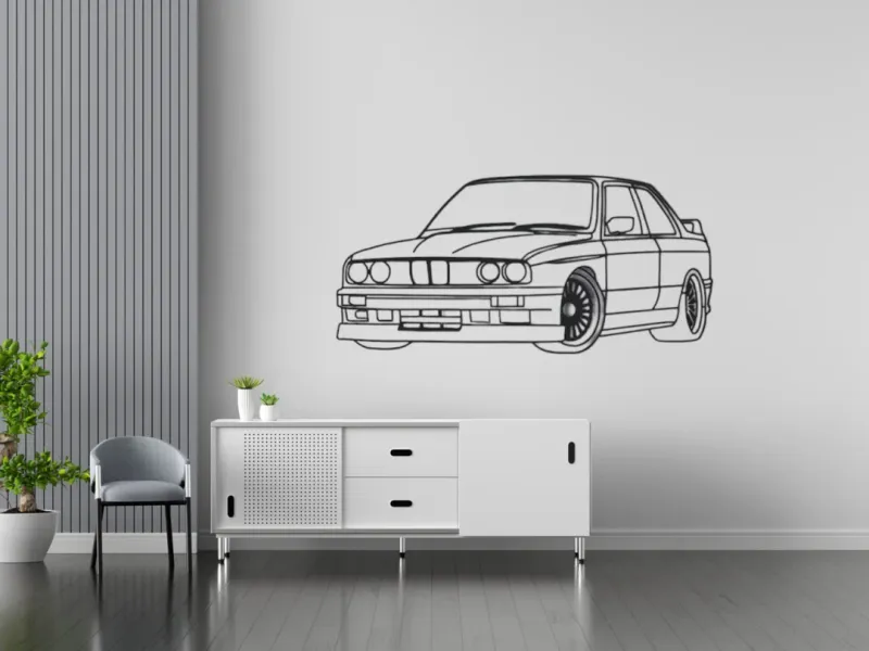 Metal Wall Art BMW