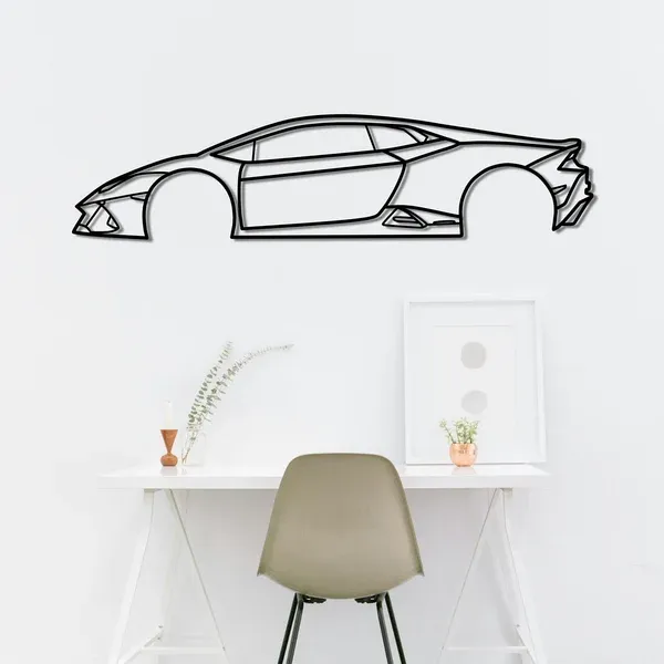 Metal Wall Art Lamorghini