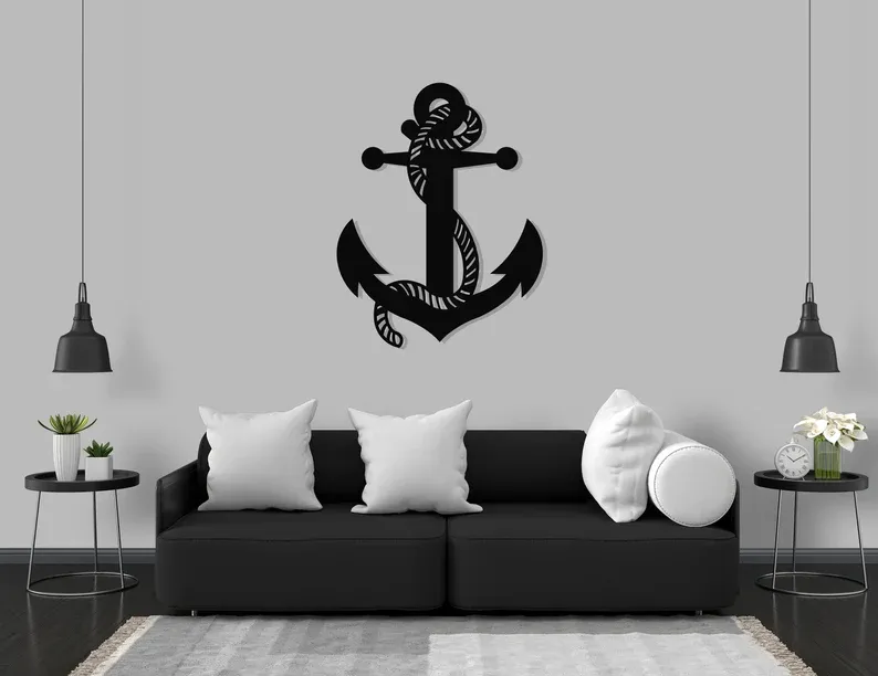 Metal Wall Art Anchor