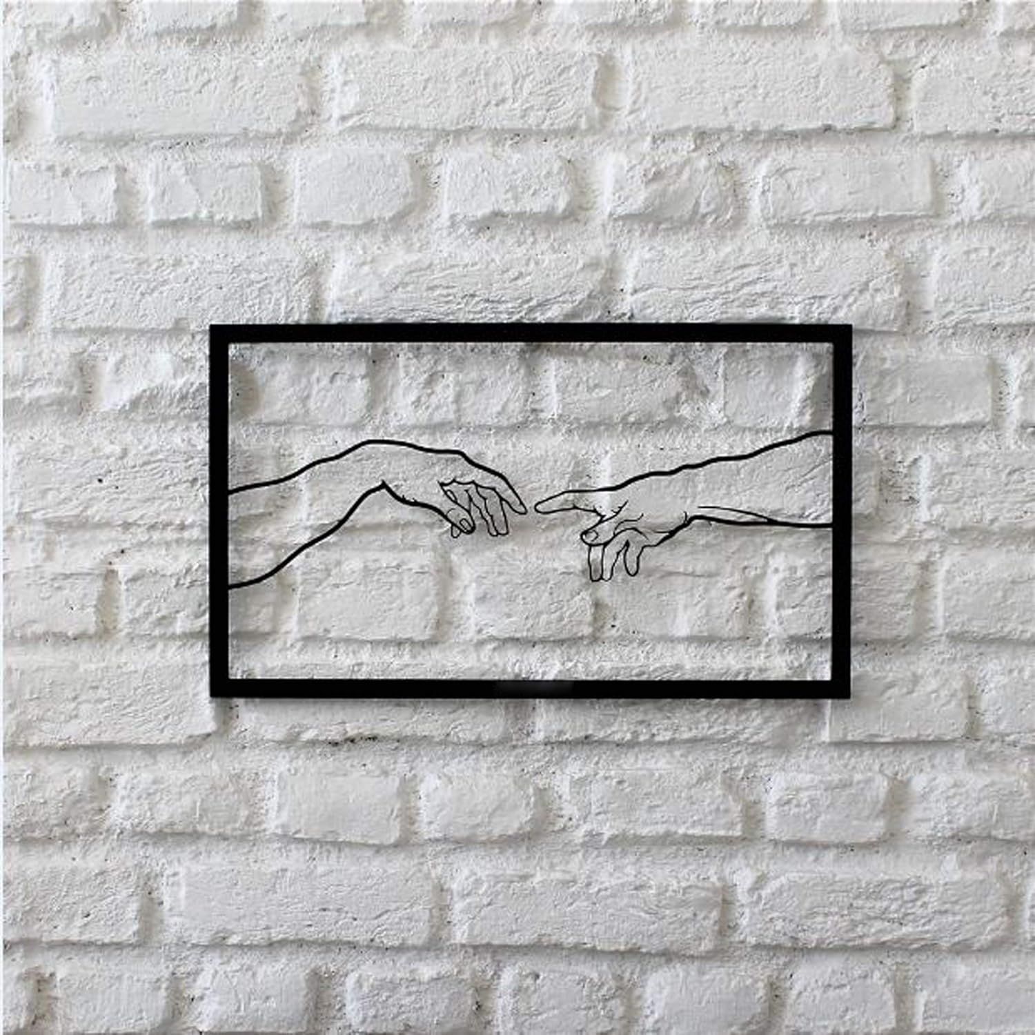 Metal Wall Art Reaching Hands